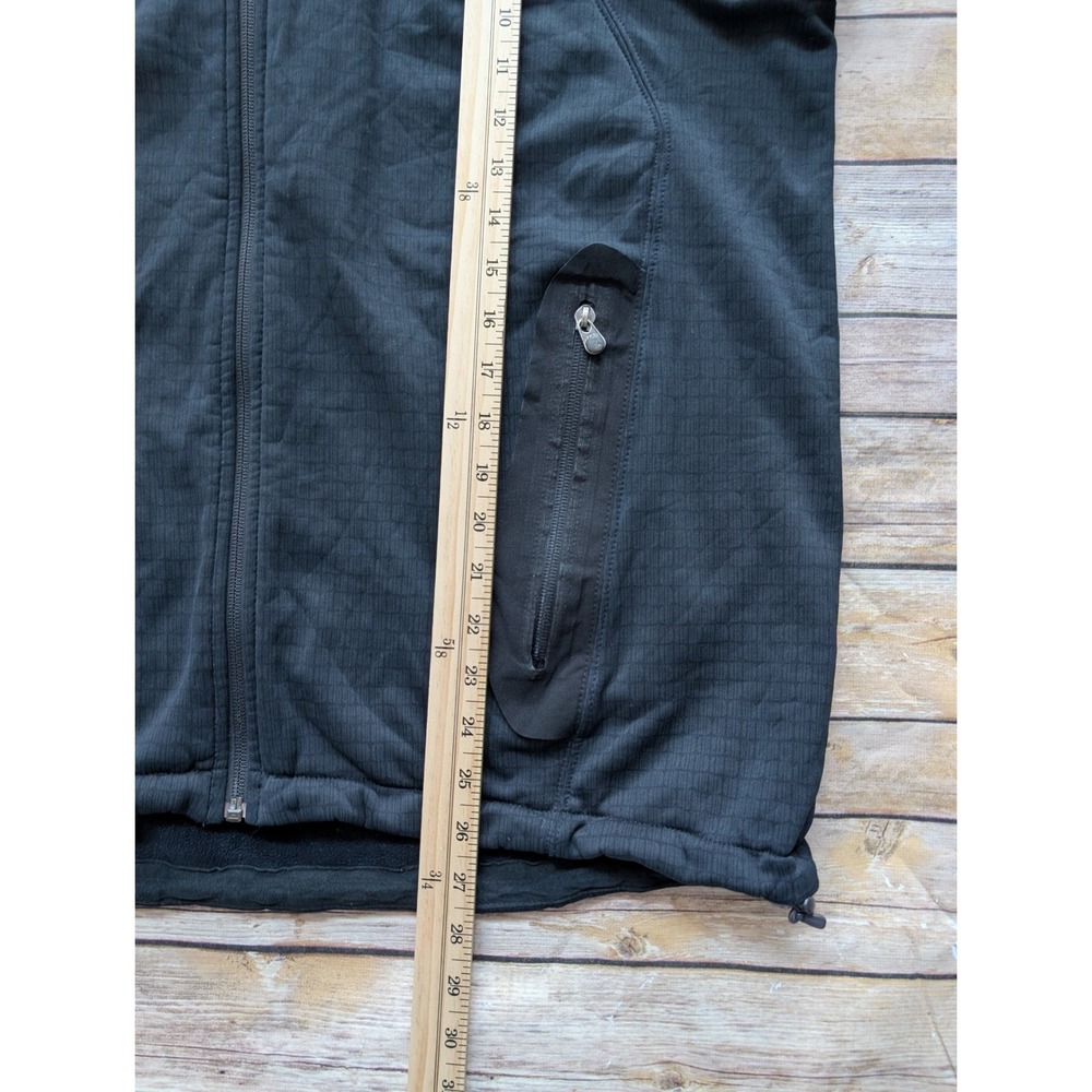 The North Face AA5J Summit Series Windwall Jacket Mens L Polyester Black Fleece - Picture 4 of 9